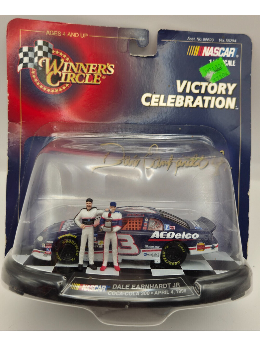 Vintage Dale Earnhardt Jr Winner’s Circle Victory Celebration 1:43 Diecast NIP